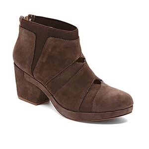 Jambu Dark Brown Ankle Booties